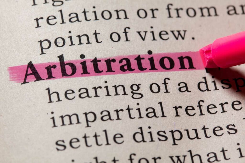 Arbitration definition