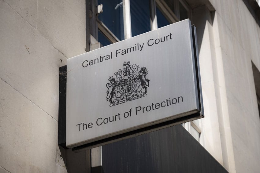 central family court the court of protection